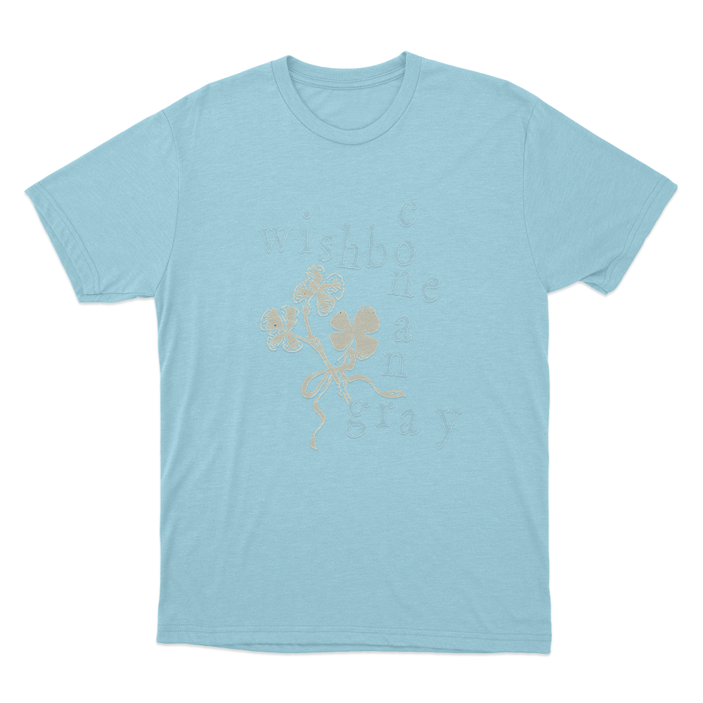 Clovers Crossword Unisex T Shirt Sky Blue Clovers Crossword Unisex T Shirt Sky Blue
