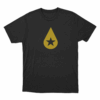 Found Heaven Star Drop Icon Unisex T Shirt Black