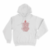 Found Heaven Tracklist Unisex Hoodie White