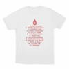 Found Heaven Tracklist Unisex T Shirt White