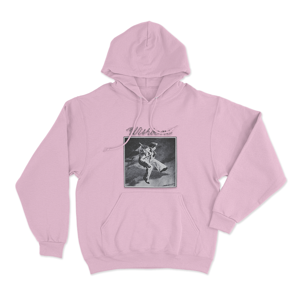 Wishbone Cover Unisex Hoodie Pink Wishbone Cover Unisex Hoodie Pink