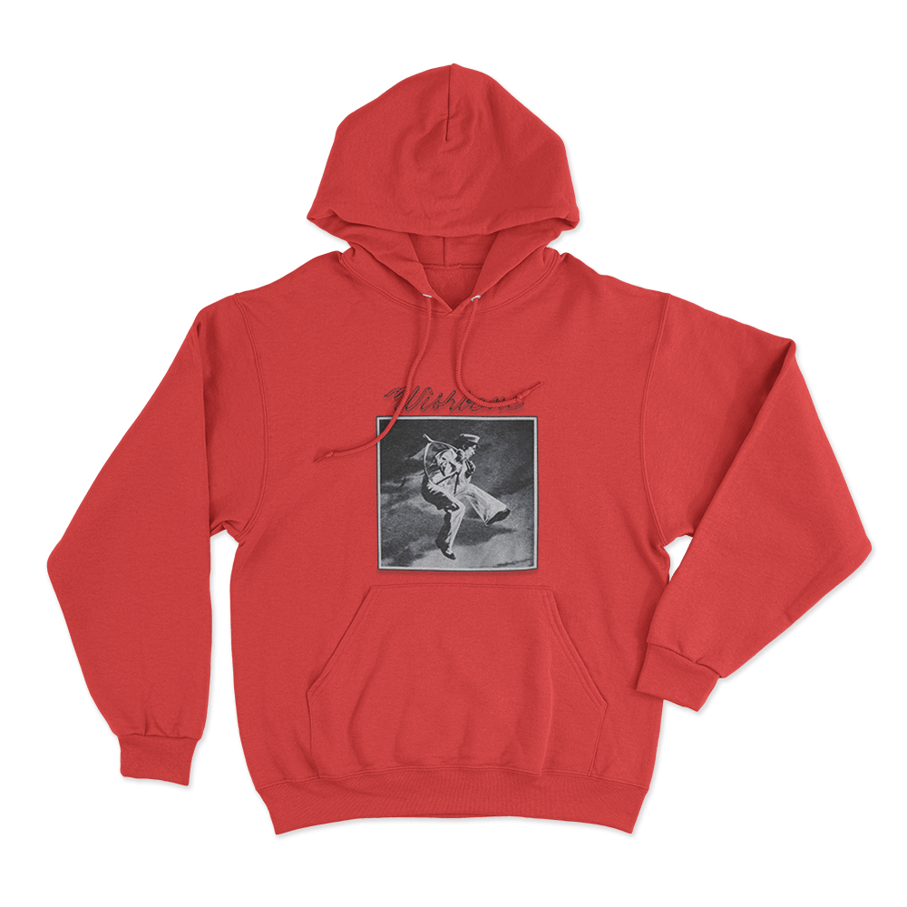 Wishbone Cover Unisex Hoodie Red Wishbone Cover Unisex Hoodie Red