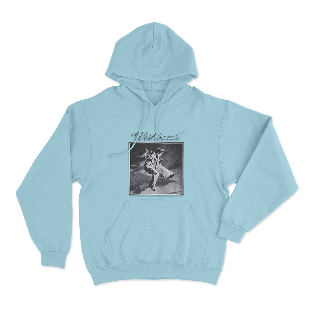 Wishbone Cover Unisex Hoodie Sky Blue Wishbone Cover Unisex Hoodie Sky Blue